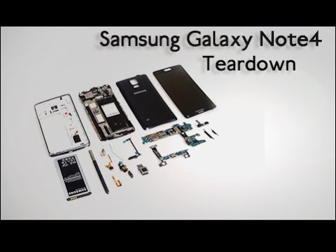 Complete Samsung Galaxy Note 4 Teardown - DIY Repair Manual