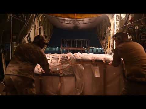 26th ERS performs combat airlift operation with an HC-130J Combat King II