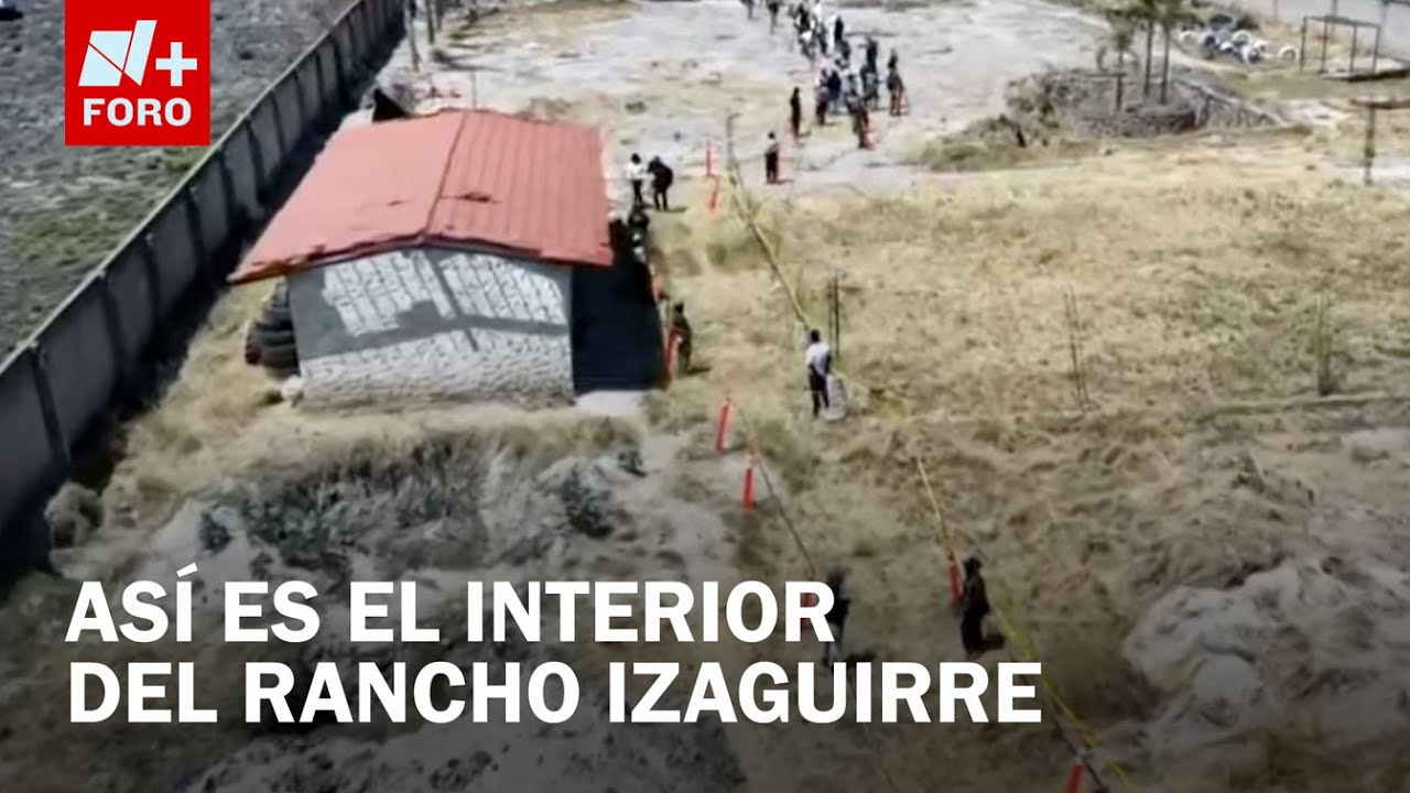 Recorrido al interior del rancho Izaguirre en Teuchitlán, Jalisco - Las Noticias