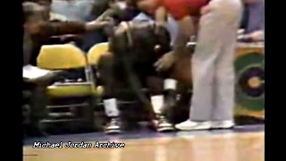 Michael Jordan&#39;s Broken Foot (1985-86 Season)