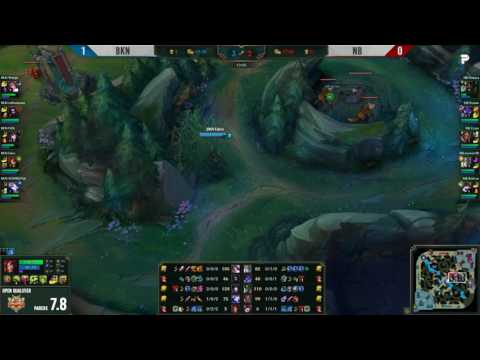 [#LoL] Open Qualifier a Challenger Series -Thunderx3 Baskonia vs Neverback Gaming Partida 2