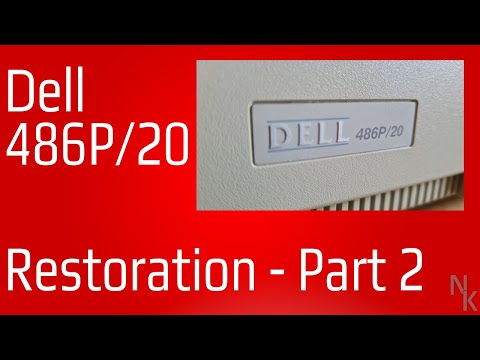 Dell 486P 20 System Restoration Part 2