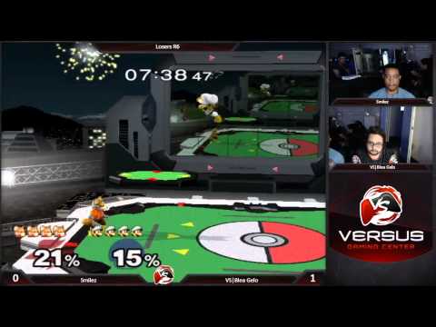 VS EVO 2015 Sponsorship - Losers R8 - VS|BleaGelo (Luigi) vs. Smilez =) (Fox) - Melee