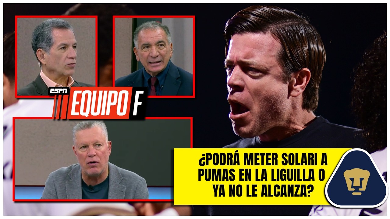 PUMAS dejó de ser un GRANDE en LIGA MX y Peláez tiene la CLAVE para REGRESARLO a la CIMA | Equipo F