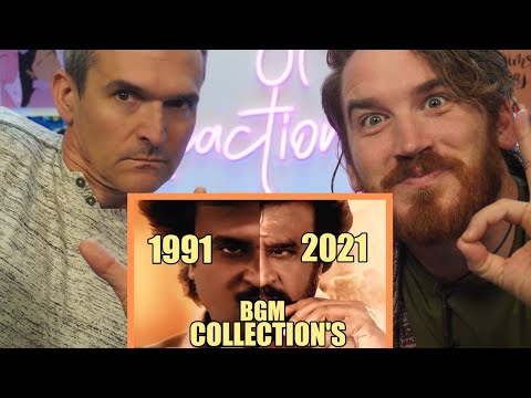 TOP MASS BGM'S EVOLUTION OF SUPERSTAR RAJINIKANTH  1991 TO 2021 | REACTION!!