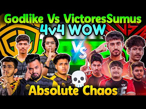 BGIS Grinding 4v4 WOW🚨 GodLike vs Victores Sumus🔥 Insane Clutch Rounds🥵 Manya GodZ 1v3🤯
