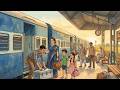 90s Ki Train Ka Safar Bachpan Ki Yaadein 90s Nostalgia In Ghibli Style