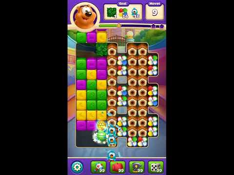 Toon Blast Level 10862 - NO BOOSTERS 🐻🐺🐱 | SKILLGAMING ✅