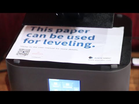 How to Level Anycubic Photon Mono 4K Using Paper – Easy Setup Guide