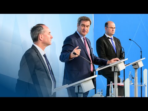 Video in Gebärdensprache: Pressekonferenz nach der Kabinettssitzung (23.05.2023) - Bayern