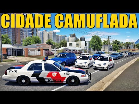 CIDADE CAMUFLADA - LEITE QUENTE ME FEZ DE BOBO - FORZA HORIZON 3 ONLINE - GAMEPLAY