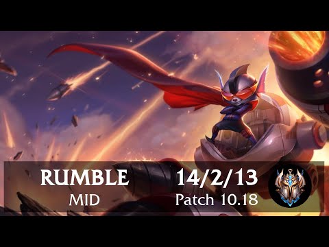 Rumble Mid vs LeBlanc | Pinoy Challenger Replay Patch 10.18