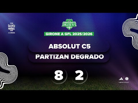 ABSOLUT C5 v PARTIZAN DEGRADO - Girone A GFL Calcio a 5 Sportland 2025/2026