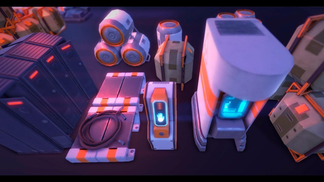 Sci-Fi Objects Pack 2