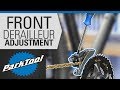 How to Adjust a Front Derailleur