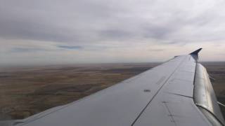 Landing at Denver International Airport