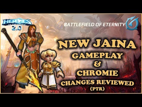 Grubby | Heroes of the Storm 2.0 - New Jaina Gameplay and Chromie Changes - BoE on PTR