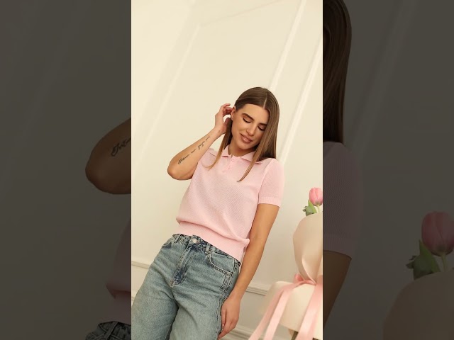 Чоботи жіночі шкіряні байка хутро 592641 Чорний Футболка поло жіноча 594341 Рожева