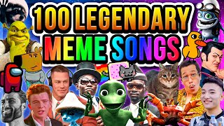 Download lagu 100 LEGENDARY MEME SONGS (2025) mp3