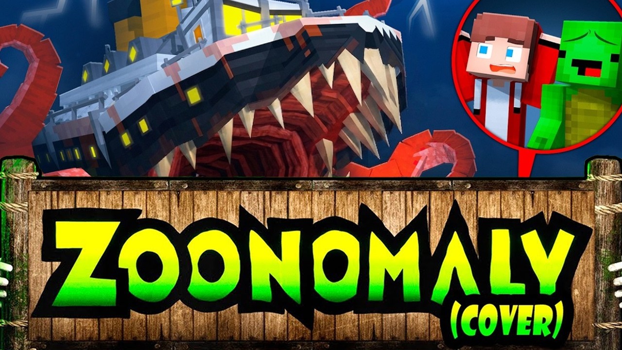 JJ and Mikey vs INFECTED OCEAN | Zoonomaly Theme Song (COVER)