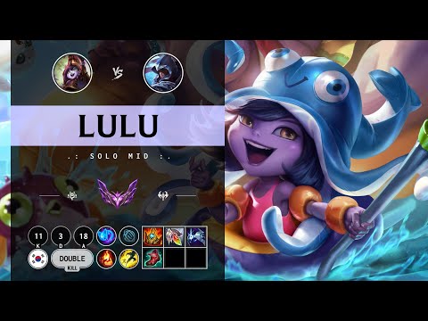 Lulu Mid vs Talon - KR Master Patch 14.9