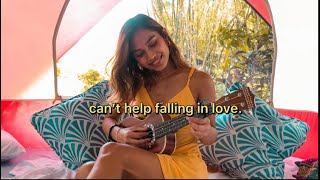 Can’t help falling in love - Elvis Presley (ukulele cover) | Kate Crisostomo
