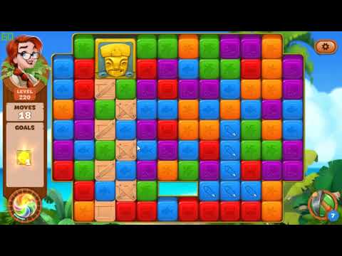 Lost Island Blast Adventure level 220