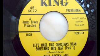 James brown - Let&#39;s make this Christmas mean something pt1