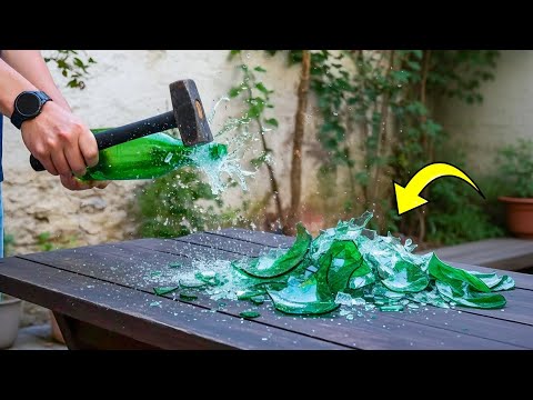 just from the shards of glass bottles, billions of people don't know how to make a lot of money