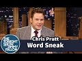 Word Sneak with CHRIS PRATT - YouTube