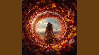 Petals Floating in the Wind