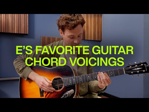 E’s Favorite Guitar Chord Voicings