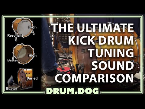 The Ultimate Kick Drum Tuning Guide: Low, Medium & High Sound Comparison | Drum Dog