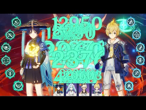 Wanderer C6 ft Mika C6 Double Crown 3.5 Floor 12 Showcase - Satisfying Atk Speed Combo Ever