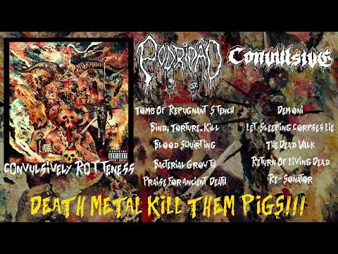 Podridão + Convulsive - Convulsively Rotteness (Split)