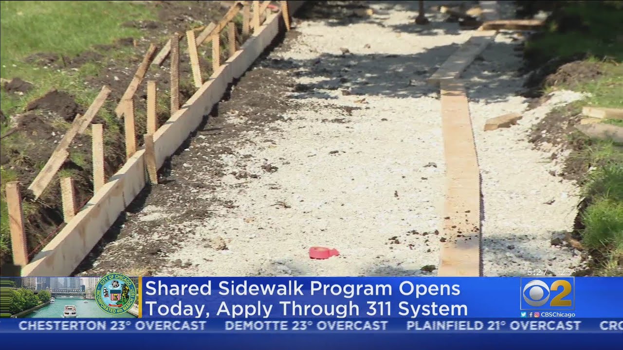 Applications Now Open For Chicago's Shared Sidewalk Program