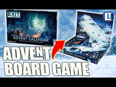 EXIT Advent Calendar Board Game Preview: The Mystery of the Ice Cave