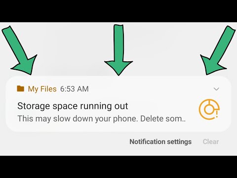 Fix storage space running out this may slow down your phone | works for all samsung android mobile