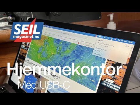 Home office with USB-C and mobile data
