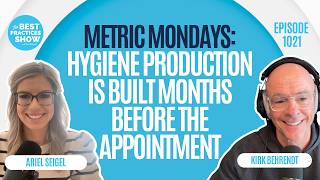 1021: Metric Mondays: Hygiene Production Is Built Months Before the Appointment - Ariel Seigel