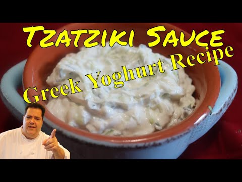 Tzatziki Sauce Greek Yoghurt Recipe