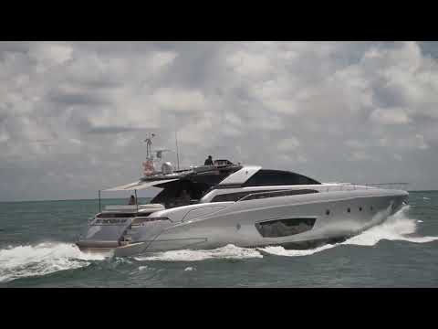 Riva 86 Domino Yacht Cruising Out of Haulover Inlet | Luxury Meets Performance