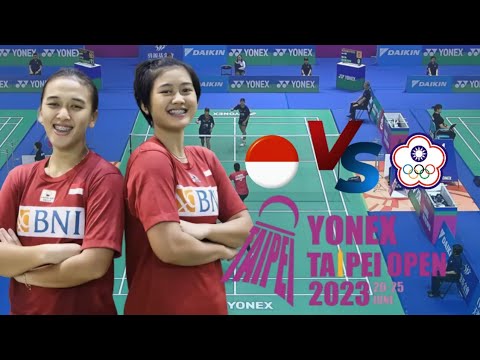 Kusuma/Pratiwi (INA) Vs Chen/Sun (TPE) - Women's Doubles R32 | TAIPEI OPEN 2023