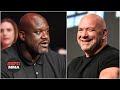 Shaq & Dana White talk upcoming UFC fights, the Shaquille O’Neal Foundation | ESPN MMA