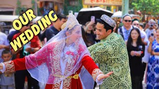 American & Uyghur wedding in rural Xinjiang 🇺🇸❤️🇨🇳 美国人嫁给新疆维吾尔族，到底有多嗨？亲戚朋友跨越万里而来，见证我们的农村婚礼！