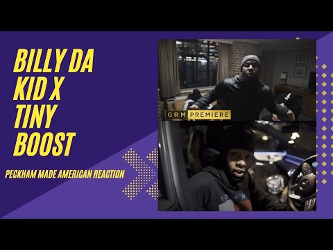 Billy Da Kid x Tiny Boost - Peckham Made | GRM Daily (American reaction/ review)