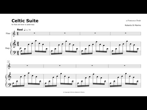 Celtic Suite - Flute and Harp - フルートとハープ