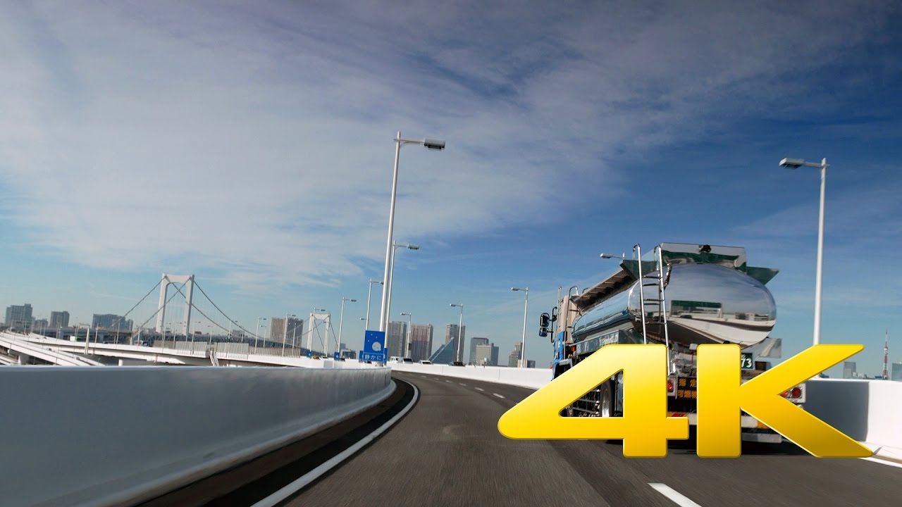 Driving from Toyosu to Ueno
