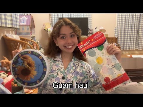 Guam haul - 息子の謎な購入品も添えて