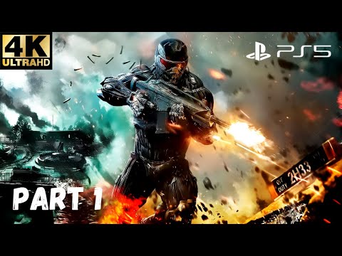 Crysis 2 Remastered | PS5 Walkthrough Full Gameplay Part 1 | Prophet Death